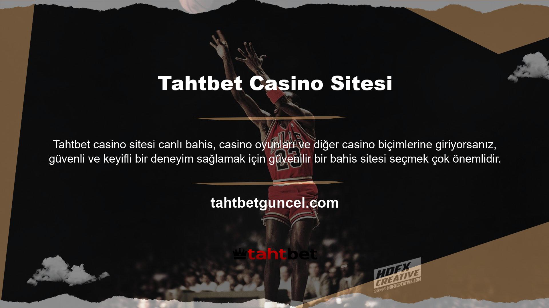 Tahtbet canlı bahis siteleri söz konusu olduğunda kişisel bilgilerinizi güvende tutmak ve kazançlarınızın zamanında hesabınıza aktarıldığından emin olmaları için onlara güvenebilirsiniz